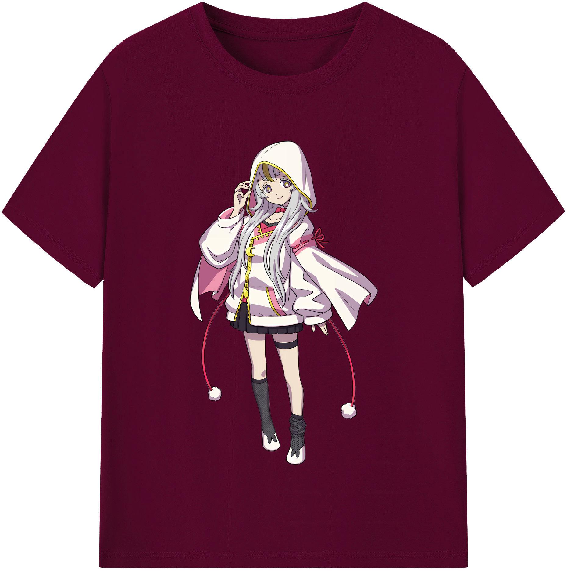 （画像用） 妖怪ウォッチ Yo-kai Watch レディースカジュアルプリントTシャツ（綿100％）